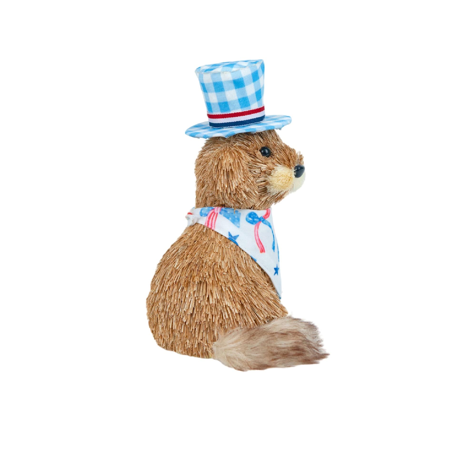 7" Sisal Dog with Top Hat Tabletop Décor by Celebrate It™